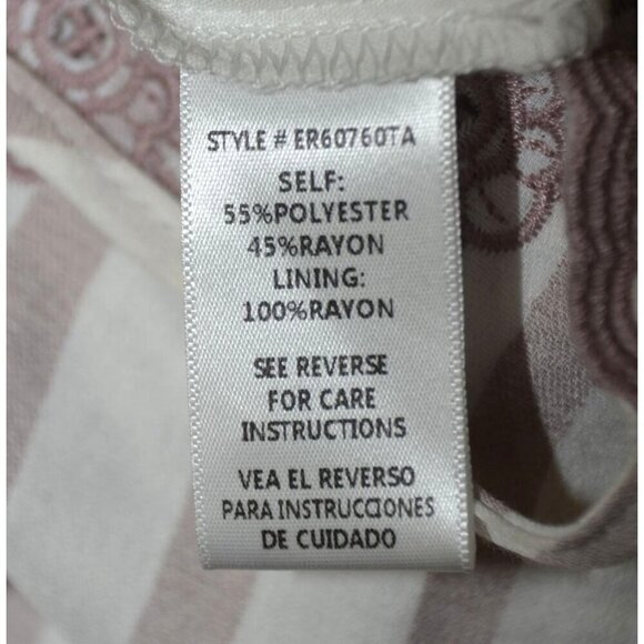 En Creme Ladies S Crop Wide Leg Striped Jumpsuit Romper Sleeveless Embroidered - Picture 10 of 11